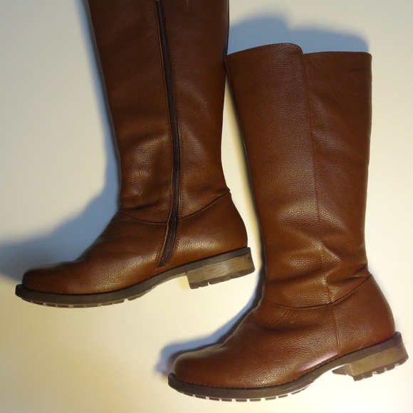 Brown Leather Riding Boots - Picture 4 of 7